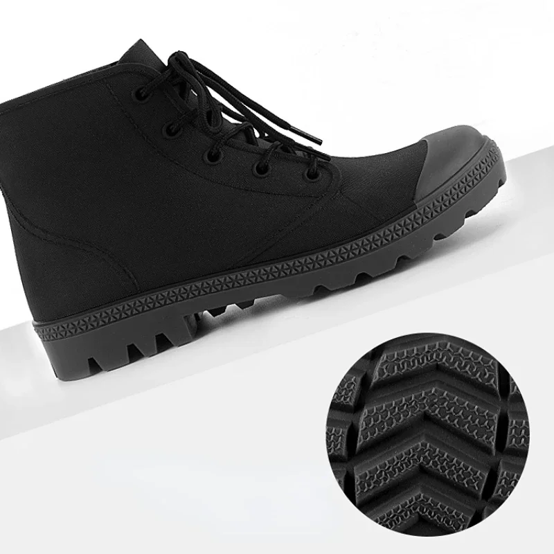 Winter Men Rain Boots Lace-up  - Outdoor Camping Winter recension och pris
