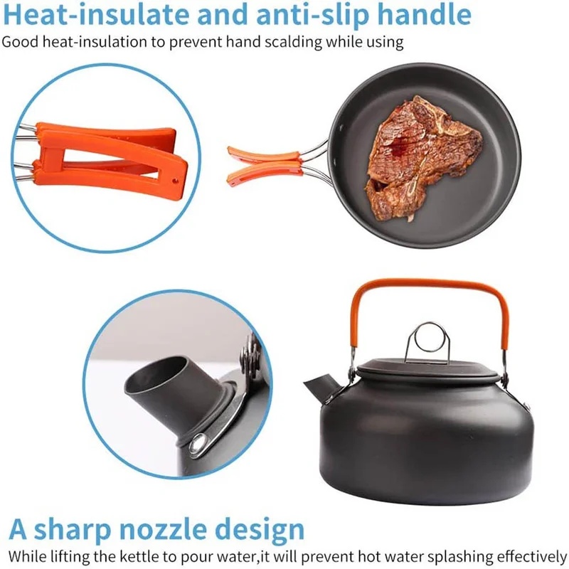 Camping Cooking set Camping Co - Outdoor Camping Uk recension och pris