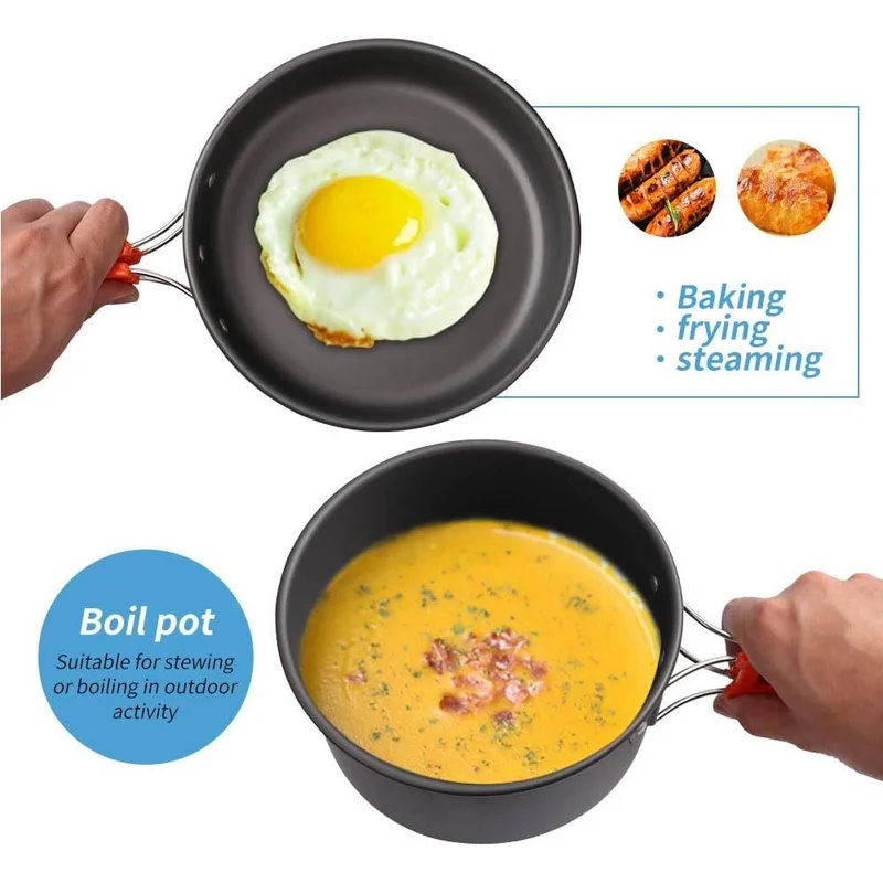 Camping Cooking set Camping Co - Outdoor Camping Uk recension och pris
