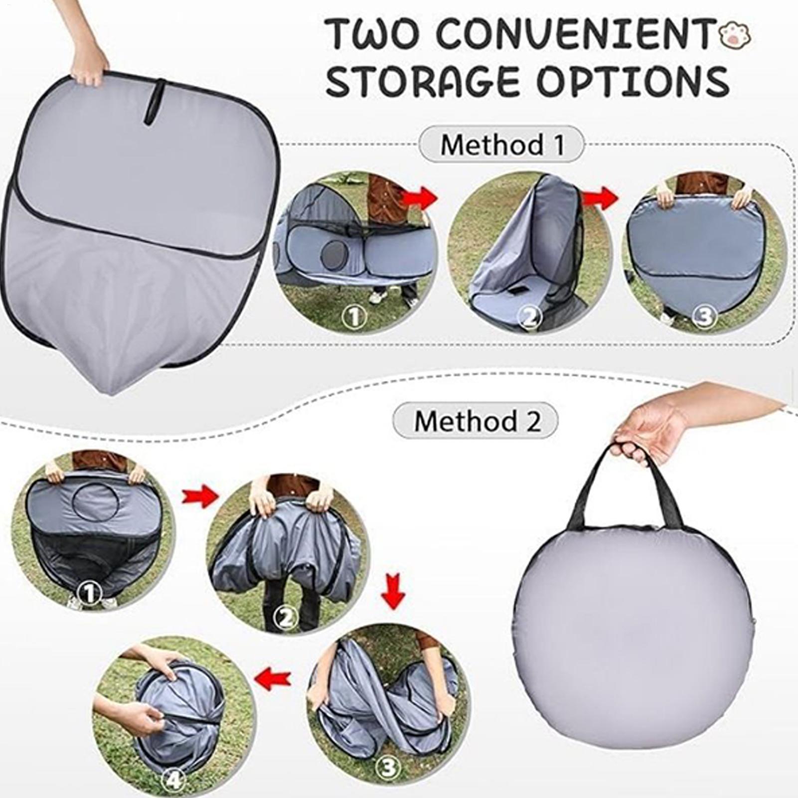 2025 Dog Fence With Surroundin - Outdoor Camping Dog Fence recension och pris