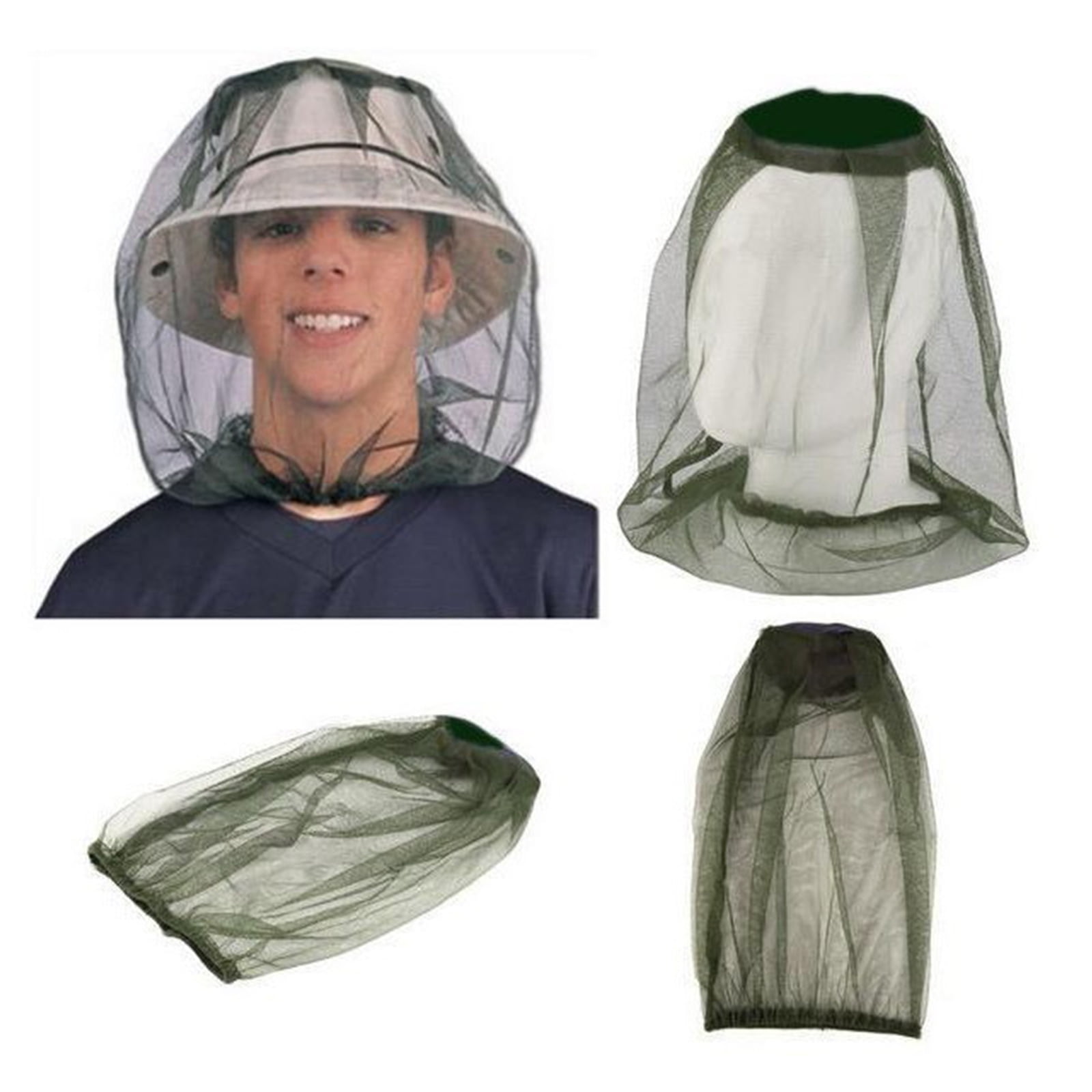 Mesh Head Net Fishing Hat Anti - Outdoor Camping Mosquito Net recension och pris