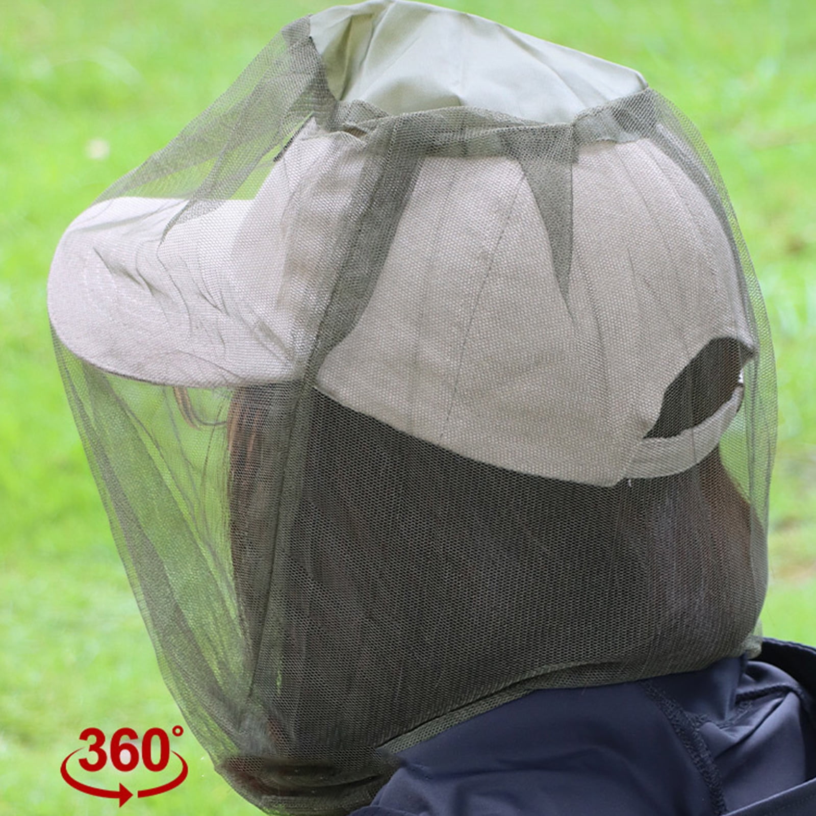 Mesh Head Net Fishing Hat Anti - Outdoor Camping Mosquito Net recension och pris